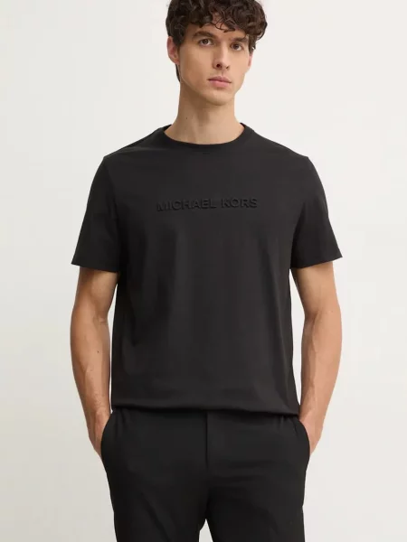 Tričko Michael Kors s aplikací černá