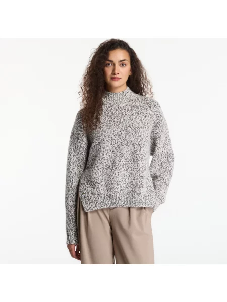 Pulóver Lacoste Turtleneck Sweaters Lapland/Oxalis-Black 38 fekete