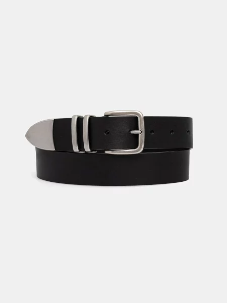 Levi's curea de damă din piele FREYA negru