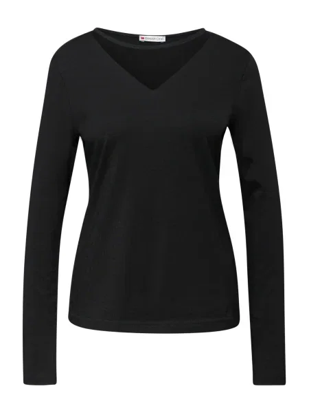 STREET ONE Majica črna