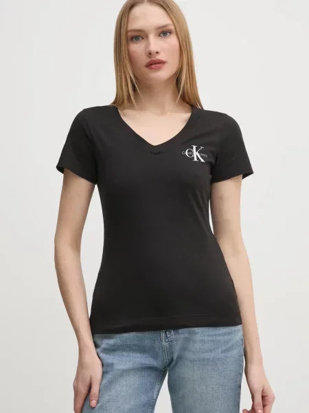 Calvin Klein Jeans tričko černé