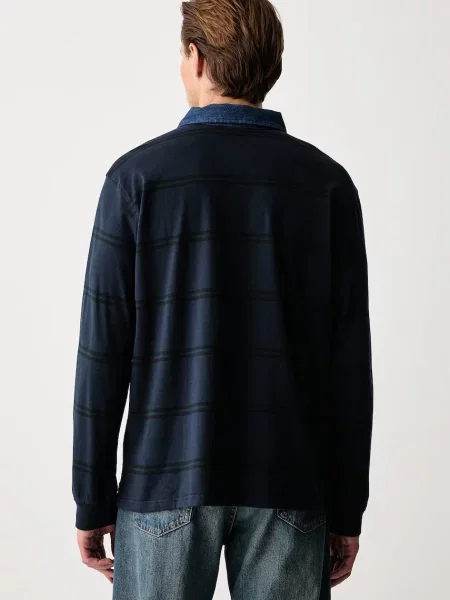 Levi's longsleeve CLASSIC LS RUGBY granatowa
