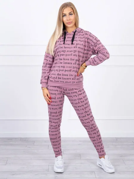 Geacă Kesi cu imagine roz