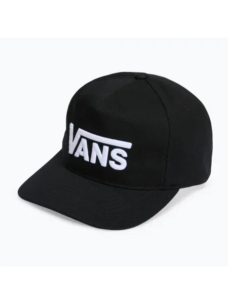 Șapcă pentru bărbați Vans Drop V Logo Snapback black negru