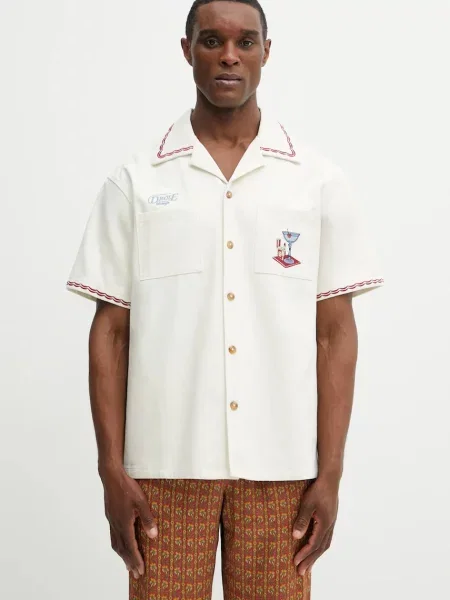 Košulja Drôle de Monsieur Cocktail bež