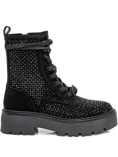 Botine Kurt Geiger London de cristal negru