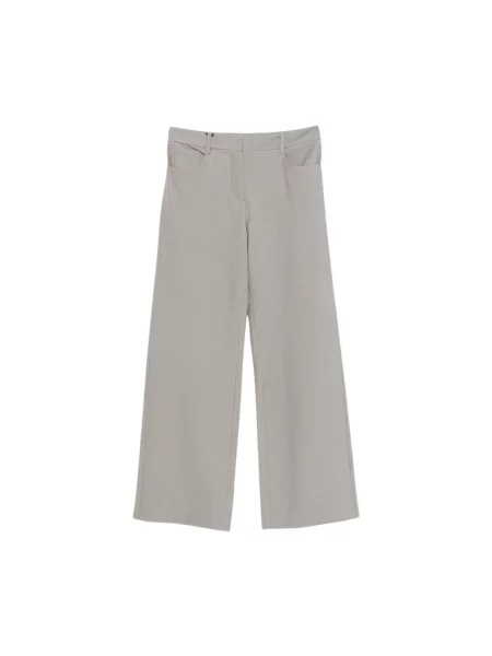 Spodnie Max Mara szare