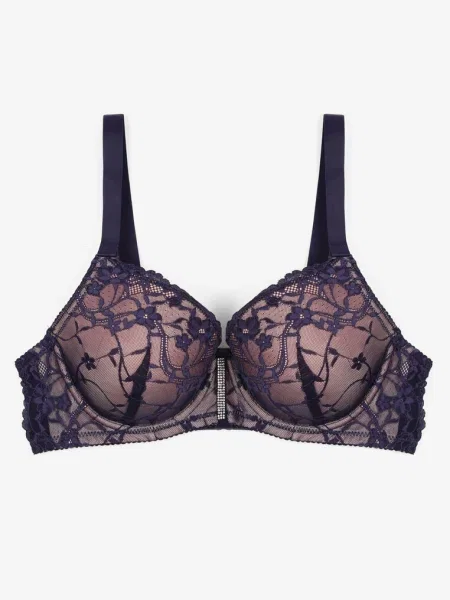 Sutien Katielle Bleumarin cu roz