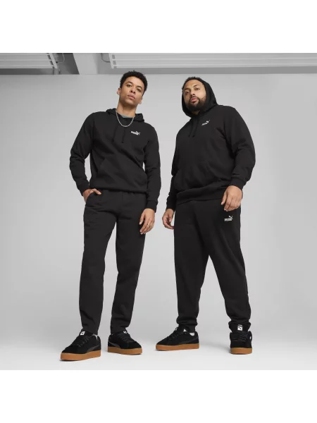 PUMA spodnie dresowe Essentials z logo No. 1 Akcesoria S czarny