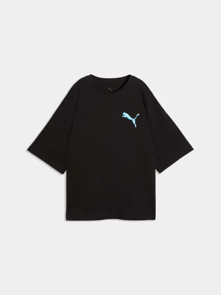 Футболка PUMA Graphics Tee комбінований верх чорний