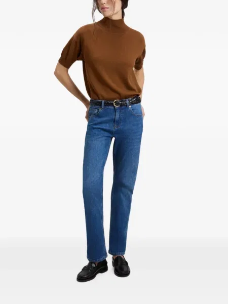 Scurt pulover Woolrich maro