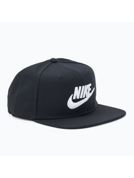 Dětská kšiltovka Nike Dri-Fit Pro Structured Futura balck/black/white bílá