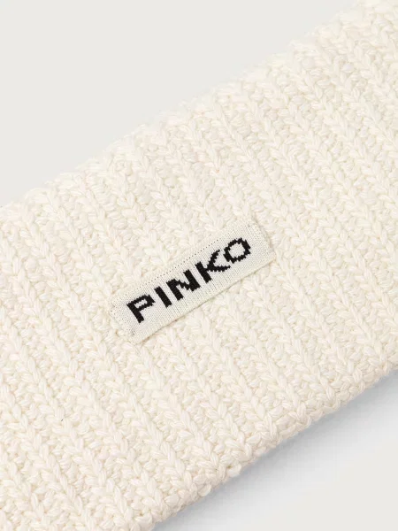 Căciulă Pinko de lână alb