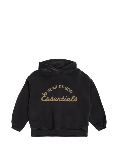Bluza z kapturem dziecięca Fear Of God Essentials czarna