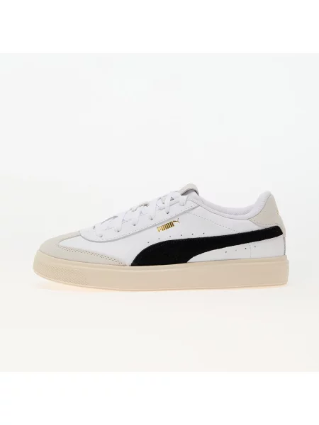 Puma sneakers din piele Lajla T-toe alb