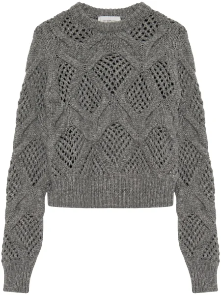 Pulover Sportmax lung gri
