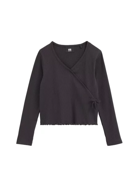 WE Fashion Tricou închis gri