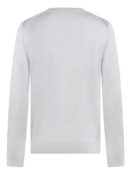 Pulover Franzese Collection cu decolteu rotund gri
