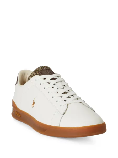 Τένις sneakers Polo Ralph Lauren με αυτόγραφο tweed μαύρο