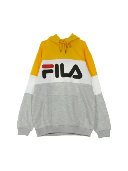 Bluza z kapturem Fila z kapturem w kolorze melanż
