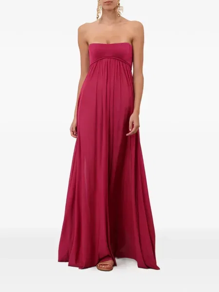 Rochie maxi Zimmermann roz