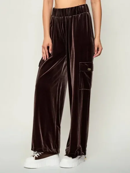 Liu Jo Sport Jogger nadrág | Relaxed fit barna