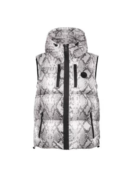 Kamizelka puchowa Plein Sport szara