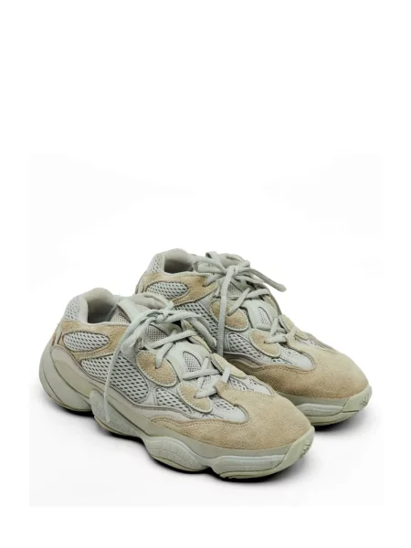 Sneakers Adidas Yeezy με κορδόνια με δαντέλα γκρι