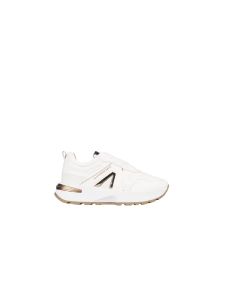 Sneakersy Alexander Smith białe