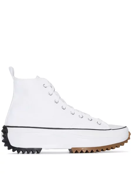 Sneakerși Converse alergare alb
