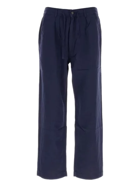 Polo Polo Ralph Lauren din material terry cu broderie albastru