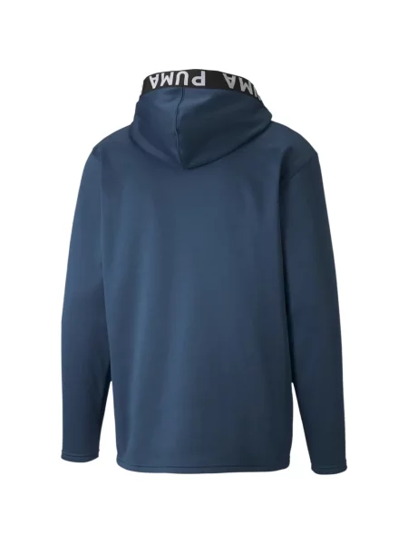 Hanorac cu glugă Puma cu autograf albastru