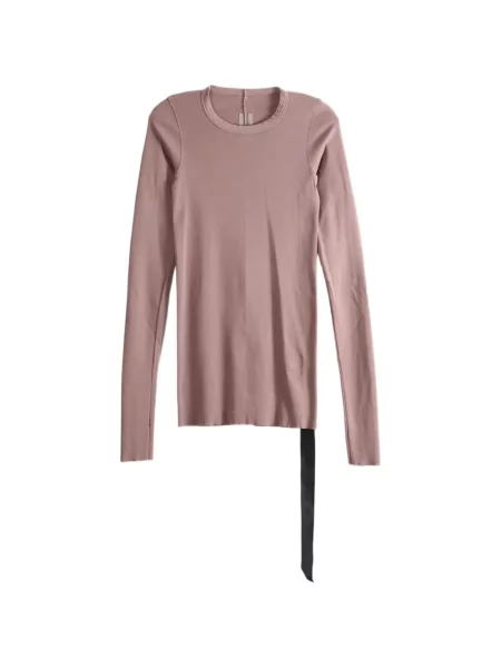 Lung tricou Rick Owens Drkshdw tricotate maro