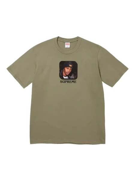Tricou Supreme cu imagine verde