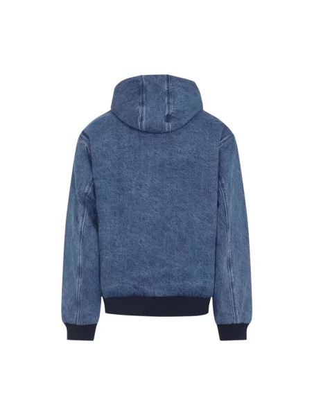 Kurtka Carhartt Wip z kamieniami płócienna czerwona