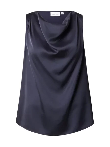 COMMA Bluza temno modra