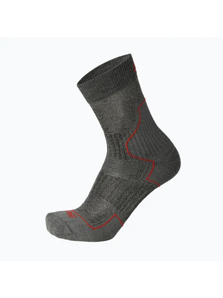 Olcsóbban. Mico Light Weight Extra Dry Hike Crew trekking zokni Méret: EU szürke
