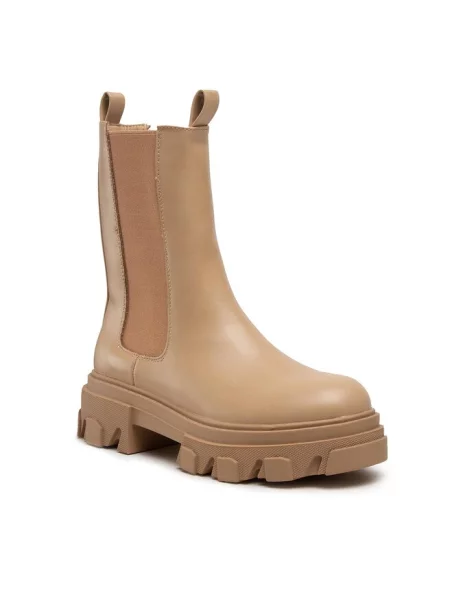 Ботинки челси Deezee бежевые