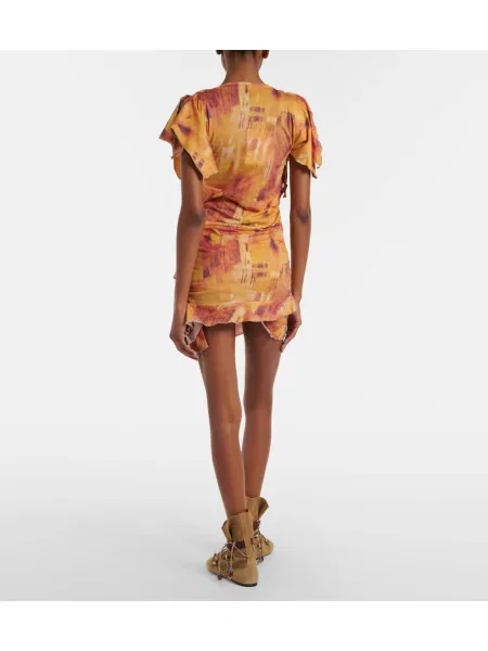 Rochie cu volane Isabel Marant cu imagine