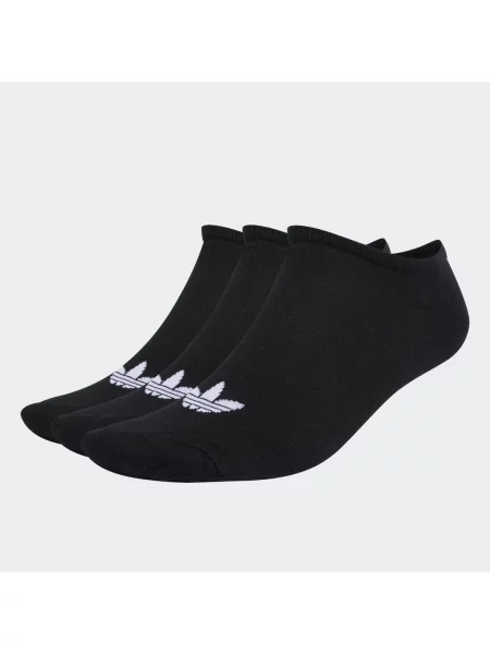 Krótkie skarpety z nadrukiem z logo w zestawie 3 szt. Adidas Originals czarne