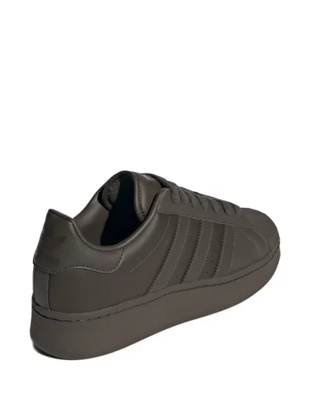 Pruhované trekkingové lněné tenisky Adidas UltraBoost šedé