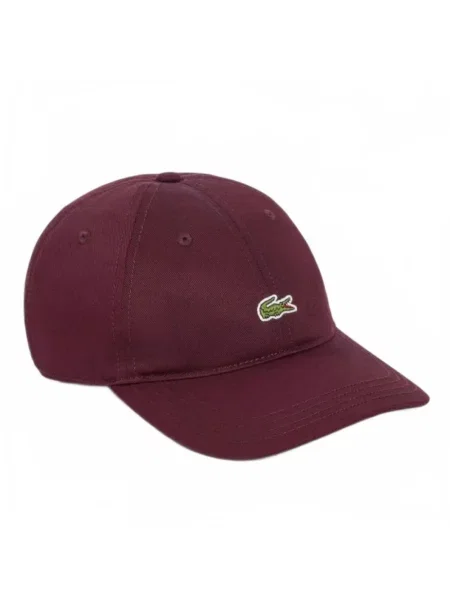 Lacoste czapka bejsbolówka czerwona