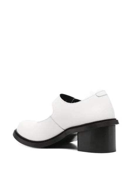 Pantofi cu toc Comme Des Garçons din piele alb