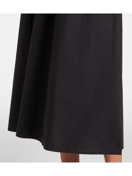Rochie midi Velvet de catifea negru
