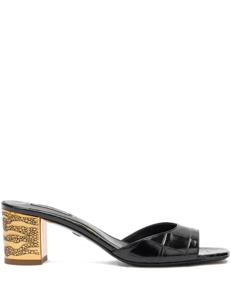 Mule natikače Roberto Cavalli crna