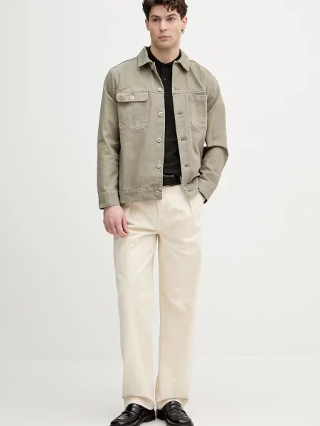 Поло Boss Green зеленое