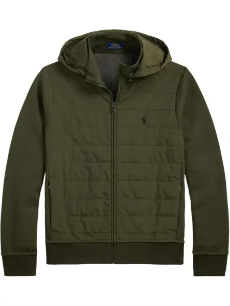 Șapcă Polo Ralph Lauren cu dungi din fleece verde