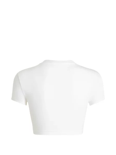 Tricou Dolce & Gabbana din jerseu alb