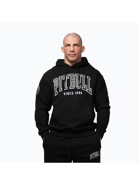 Sneakerși Pitbull cu glugă negru
