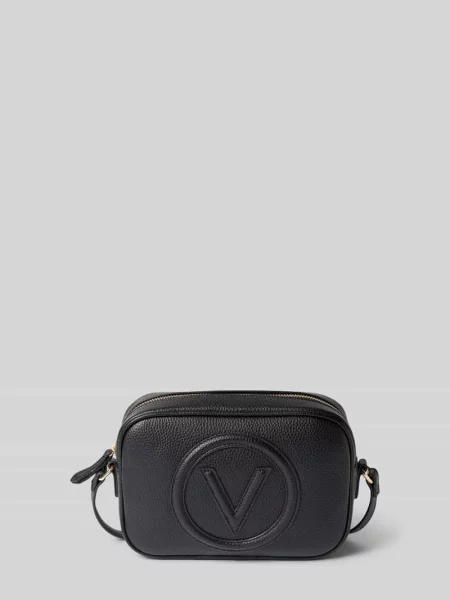 Torba camera bag z detalem z logo model ‘Covent’ Valentino Bags czarna